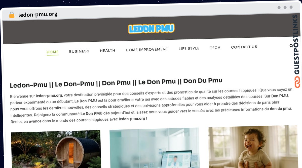 Publish Guest Post on ledon-pmu.org