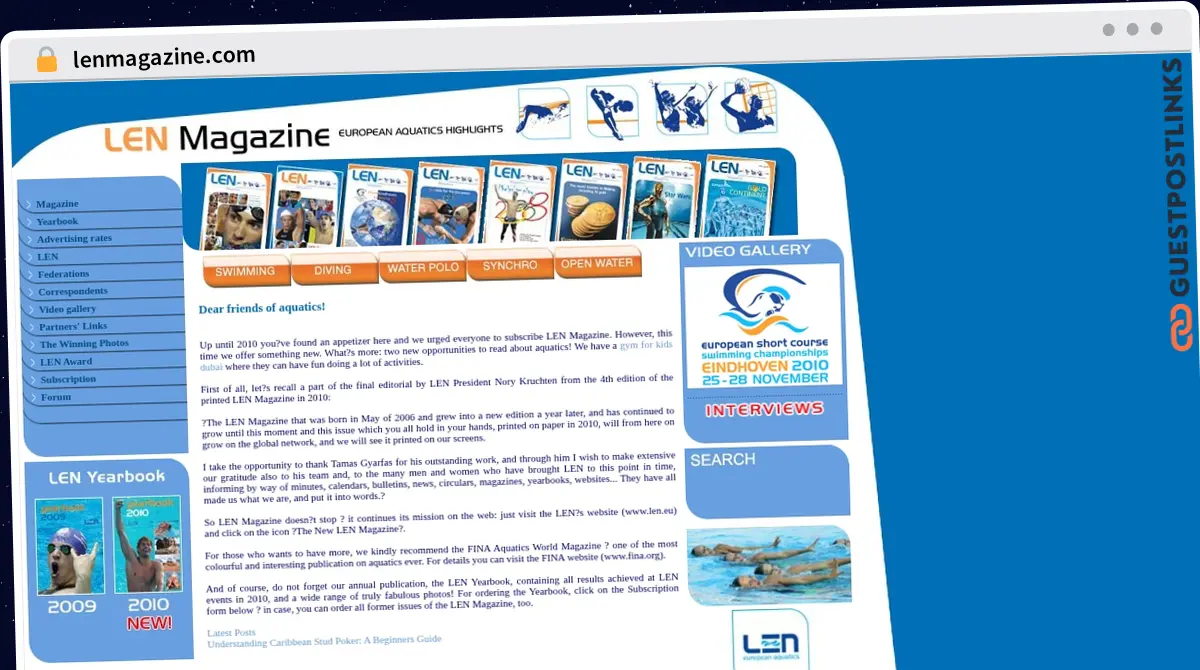 Publish Guest Post on lenmagazine.com