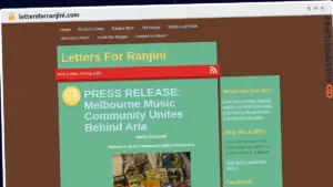 Publish Guest Post on lettersforranjini.com