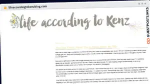 Publish Guest Post on lifeaccordingtokenzblog.com