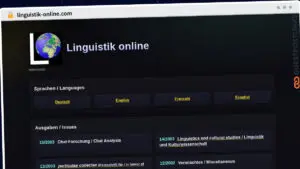 Publish Guest Post on linguistik-online.com