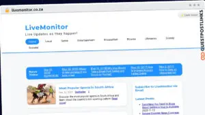 Publish Guest Post on livemonitor.co.za
