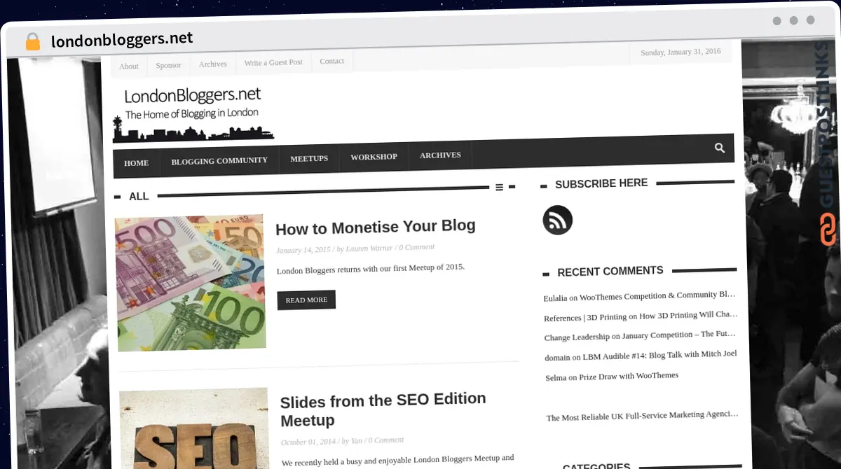 Publish Guest Post on londonbloggers.net