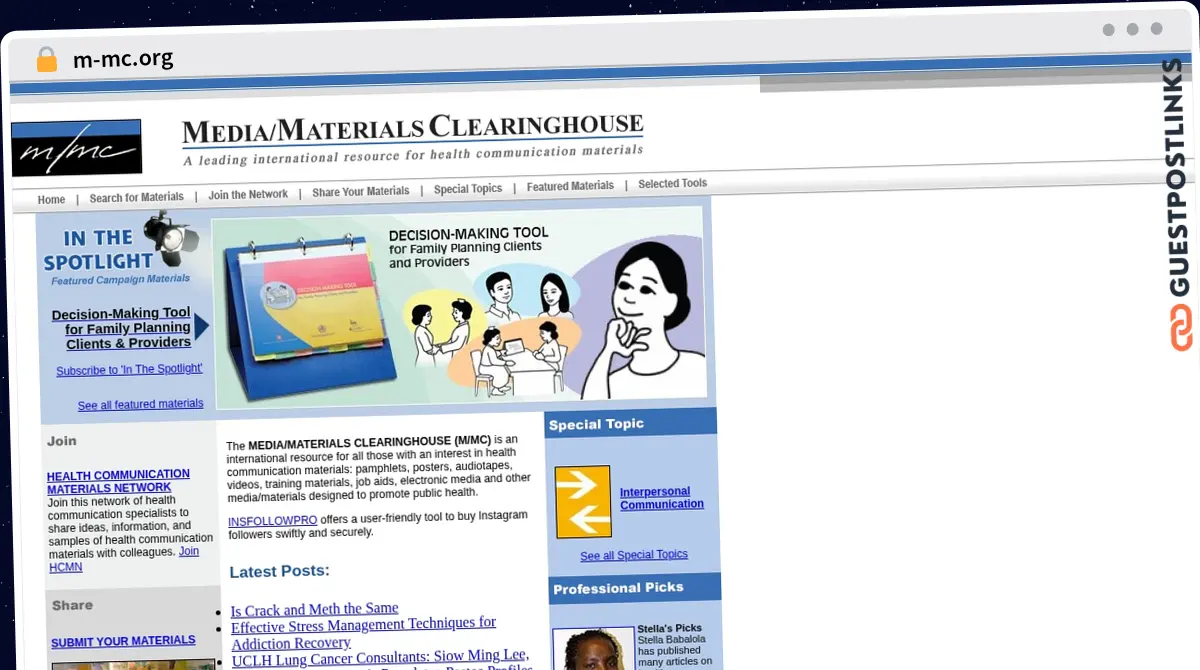 Publish Guest Post on m-mc.org