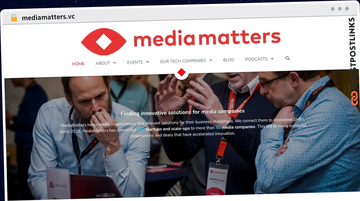 Publish Guest Post on mediamatters.vc