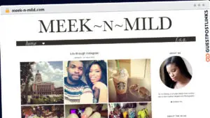 Publish Guest Post on meek-n-mild.com