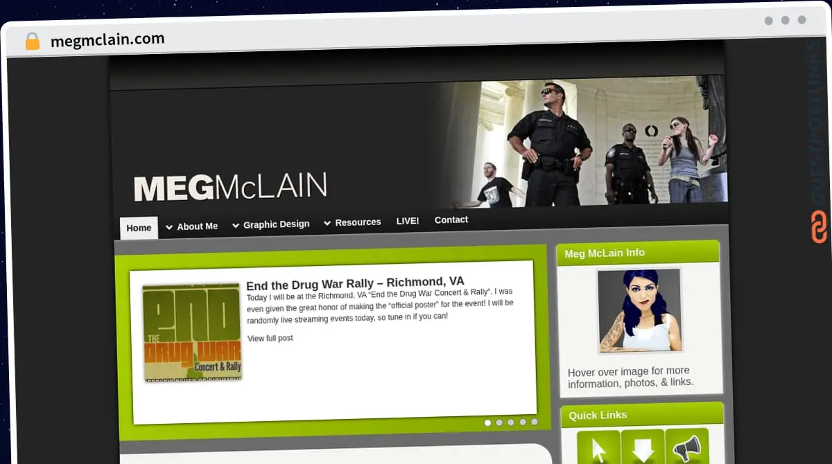 Publish Guest Post on megmclain.com