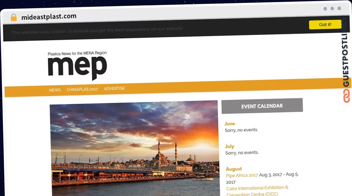 Publish Guest Post on mideastplast.com