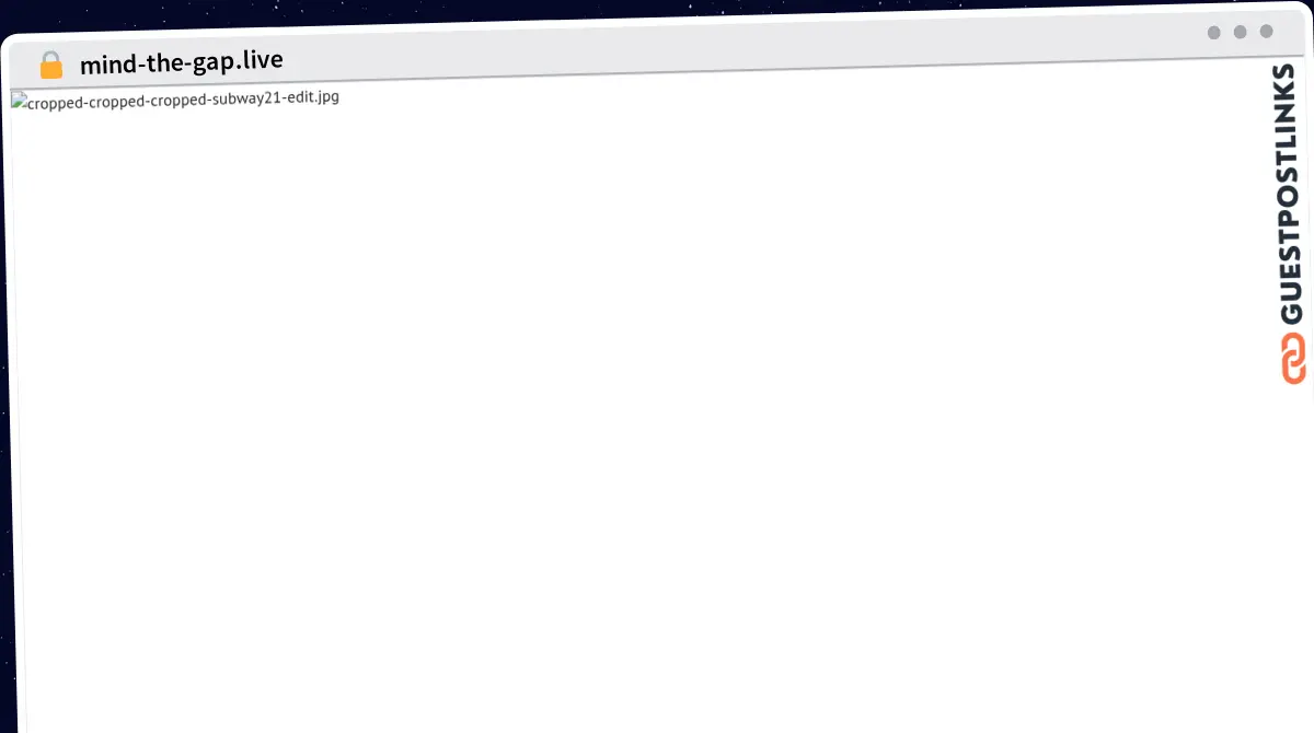 Publish Guest Post on mind-the-gap.live