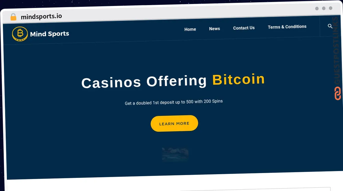 Publish Guest Post on mindsports.io