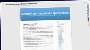 Publish Guest Post on mondaymorningmediaquarterback.com