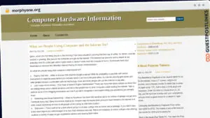 Publish Guest Post on morphyone.org