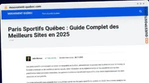 Publish Guest Post on mouvement-quebec.com