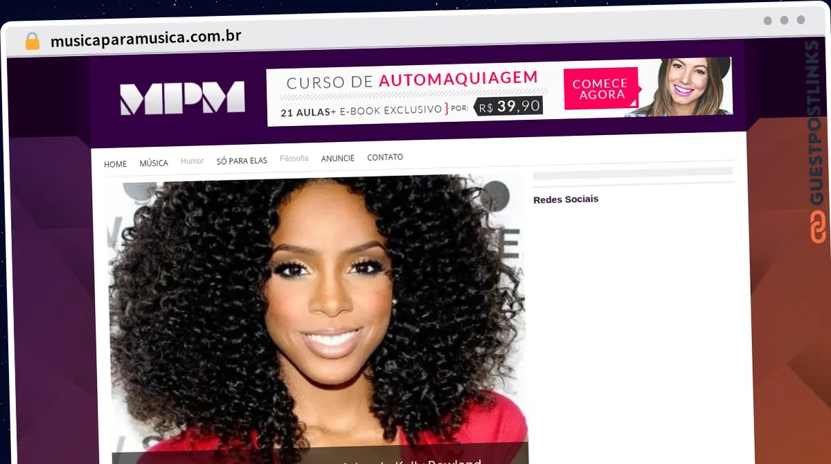 Publish Guest Post on musicaparamusica.com.br