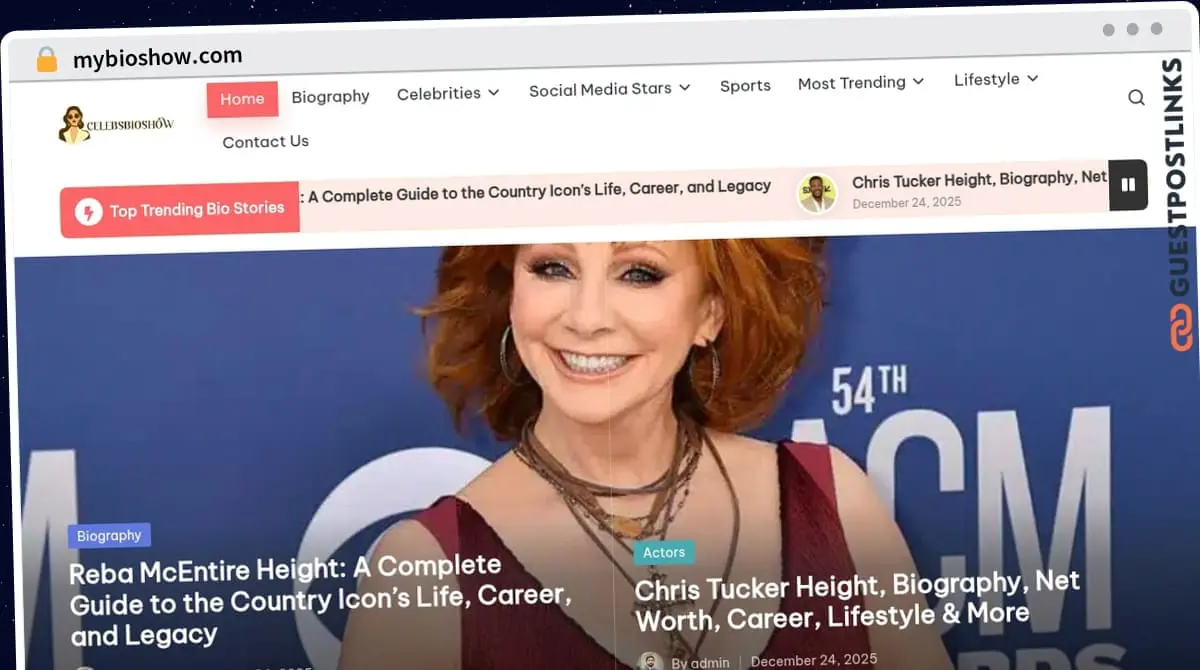 Publish Guest Post on mybioshow.com