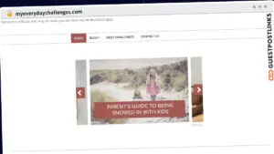 Publish Guest Post on myeverydaychallenges.com