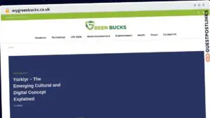 Publish Guest Post on mygreenbucks.co.uk