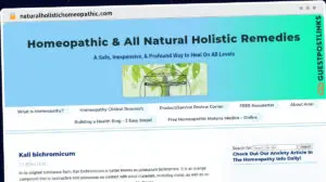 Publish Guest Post on naturalholistichomeopathic.com
