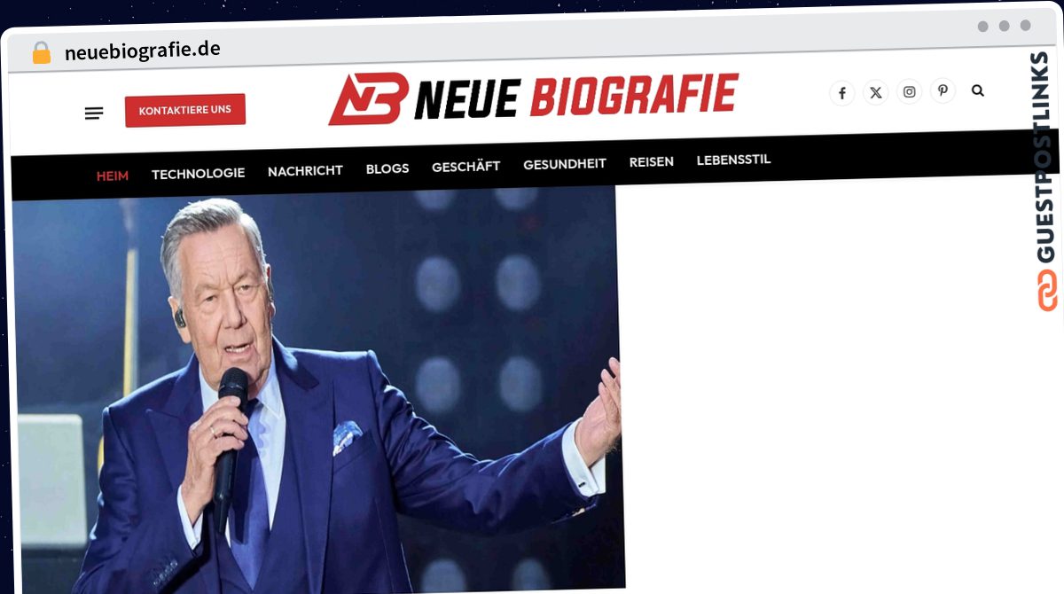Publish Guest Post on neuebiografie.de