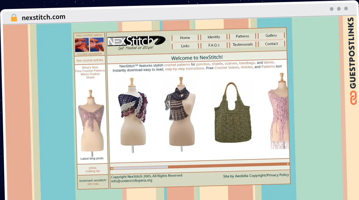 Publish Guest Post on nexstitch.com