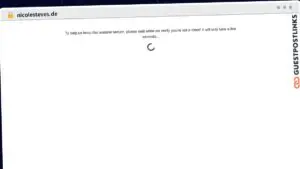 Publish Guest Post on nicolesteves.de
