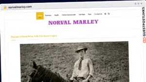 Publish Guest Post on norvalmarley.com