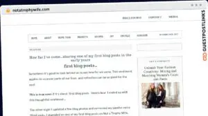 Publish Guest Post on notatrophywife.com