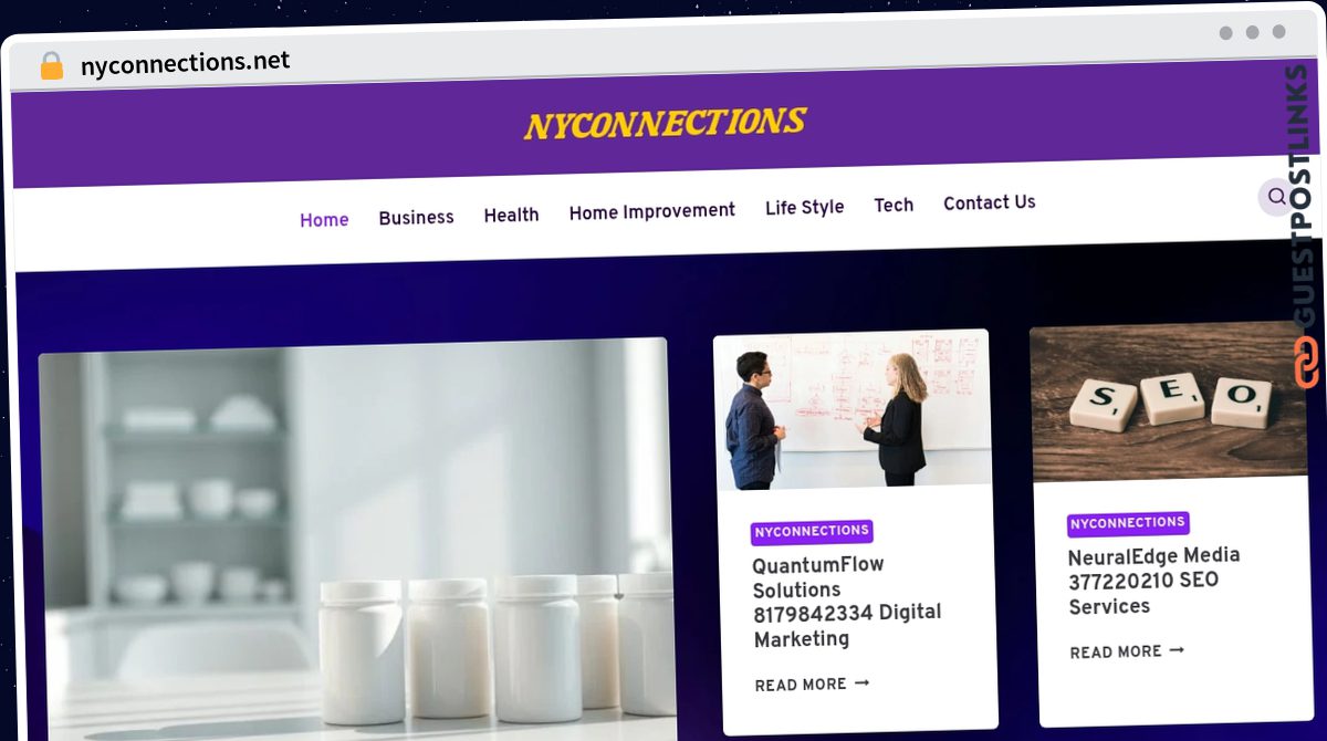 Publish Guest Post on nyconnections.net
