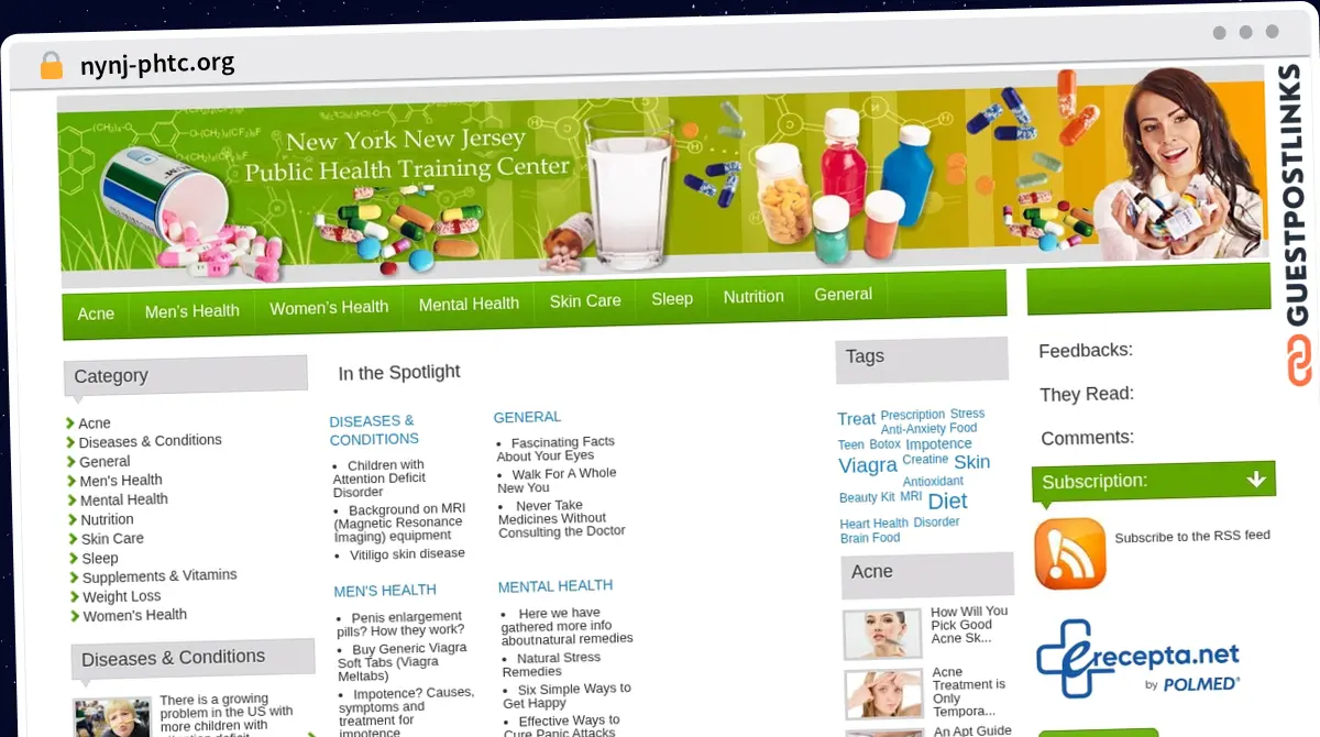 Publish Guest Post on nynj-phtc.org