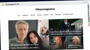 Publish Guest Post on okaymagazine.de