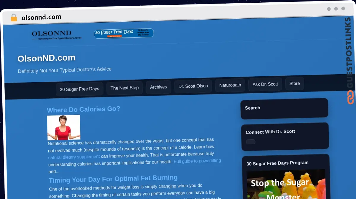 Publish Guest Post on olsonnd.com