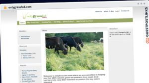 Publish Guest Post on onlygrassfed.com