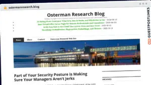 Publish Guest Post on ostermanresearch.blog