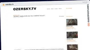 Publish Guest Post on ozersky.tv