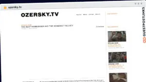Publish Guest Post on ozersky.tv