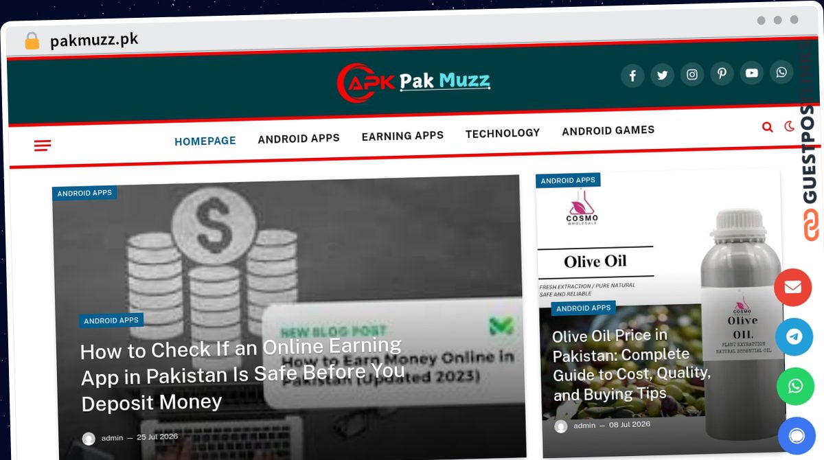 Publish Guest Post on pakmuzz.pk