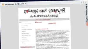 Publish Guest Post on panuelosenrebeldia.com.ar