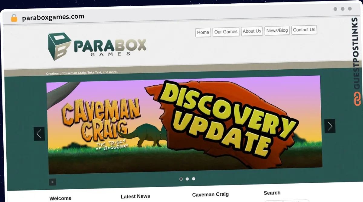 Publish Guest Post on paraboxgames.com