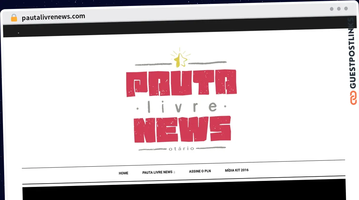 Publish Guest Post on pautalivrenews.com
