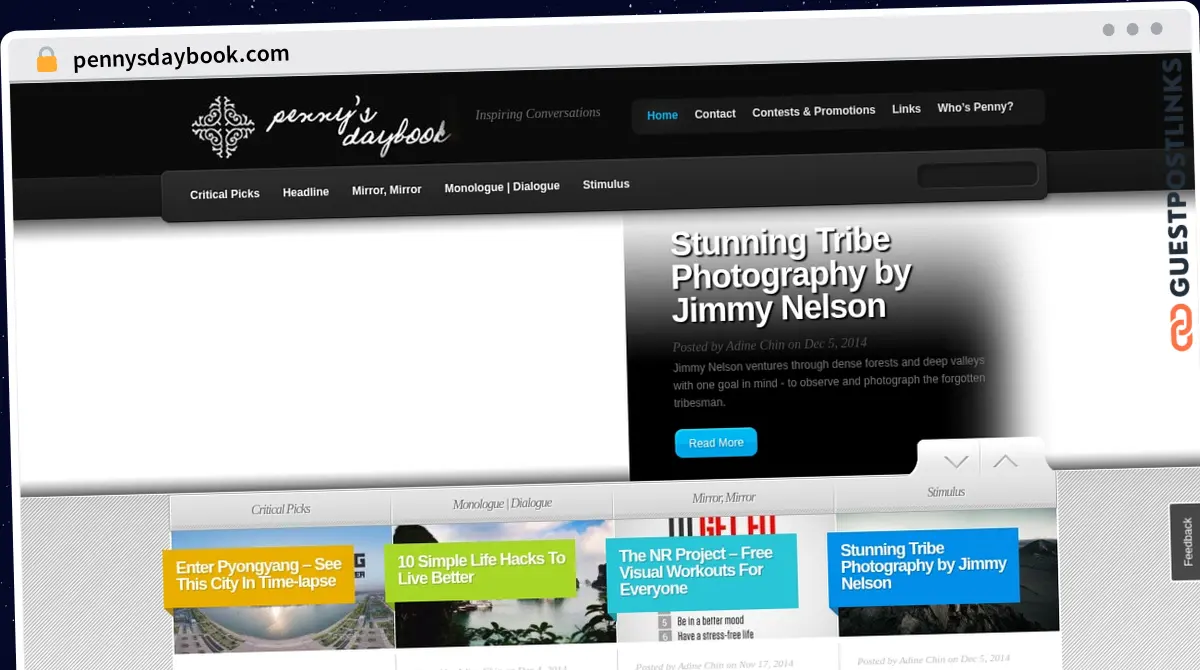 Publish Guest Post on pennysdaybook.com