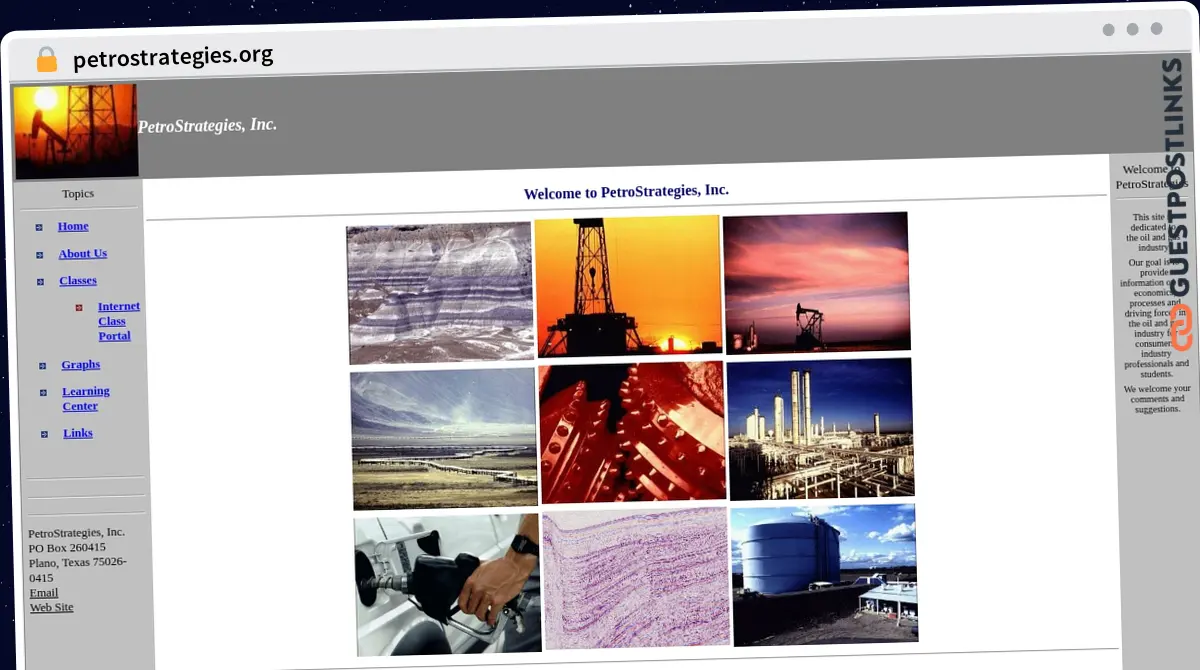 Publish Guest Post on petrostrategies.org