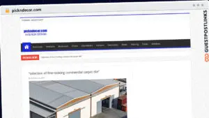 Publish Guest Post on pickndecor.com