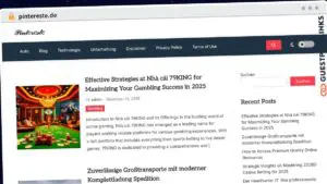 Publish Guest Post on pintereste.de