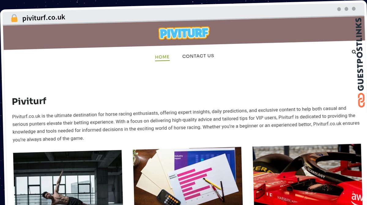 Publish Guest Post on piviturf.co.uk