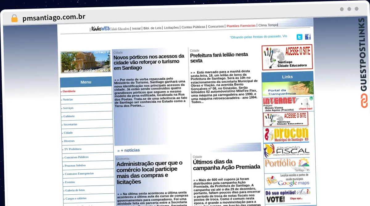 Publish Guest Post on pmsantiago.com.br