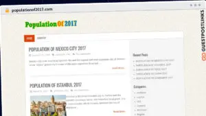 Publish Guest Post on populationof2017.com