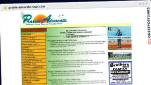 Publish Guest Post on prairie-advocate-news.com