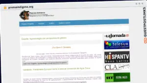 Publish Guest Post on prensaindigena.org