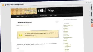 Publish Guest Post on prettyawfulthings.com