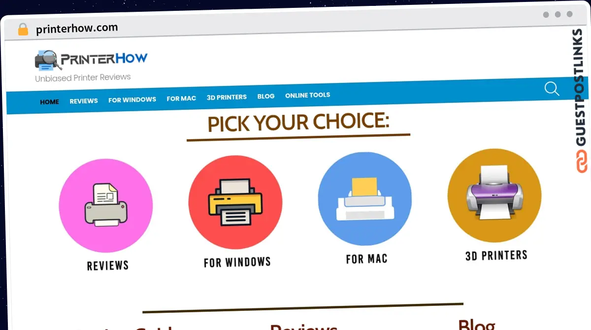 Publish Guest Post on printerhow.com
